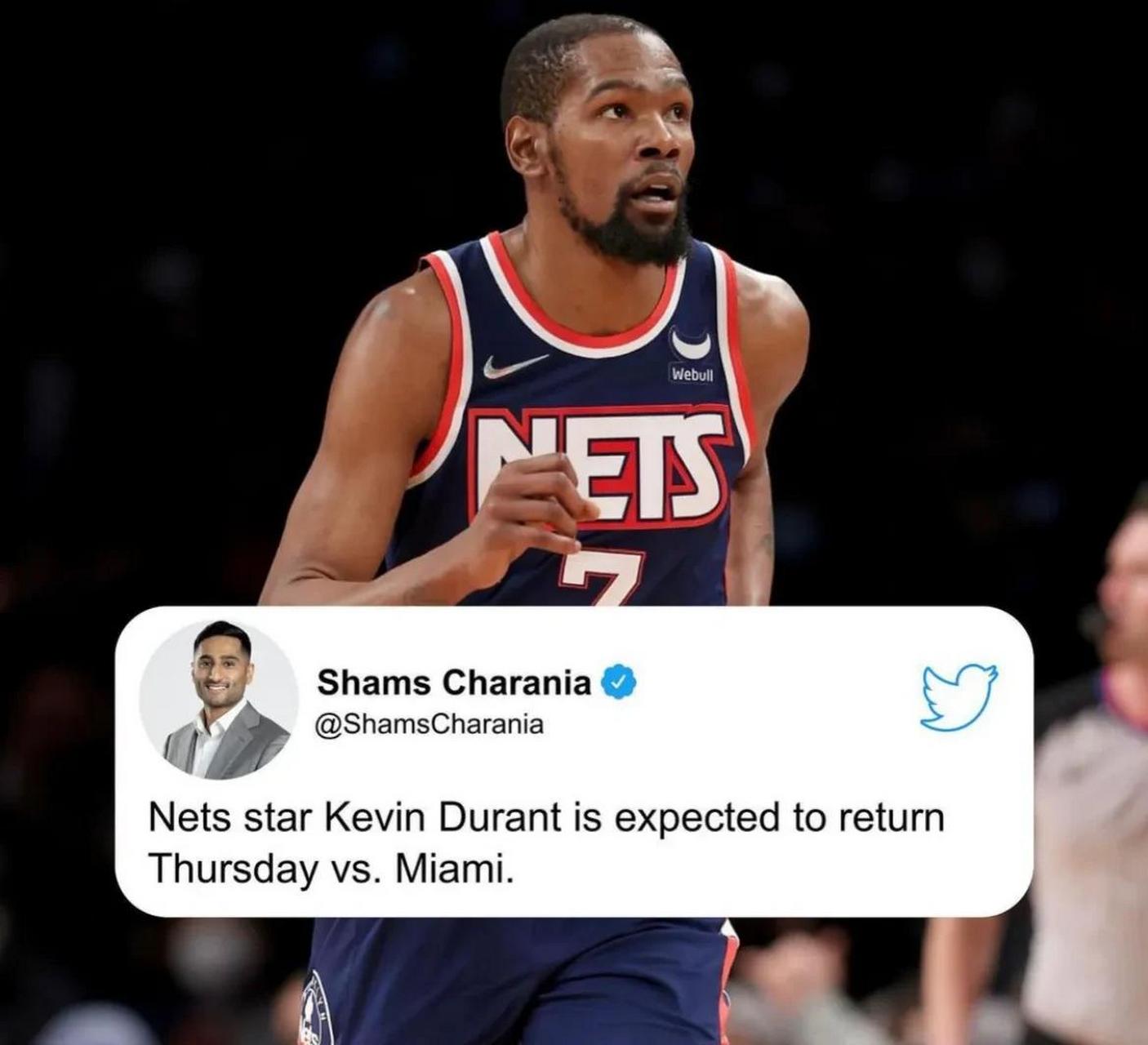 包含杜兰特伤愈复出，篮网迎来强有力补充的词条