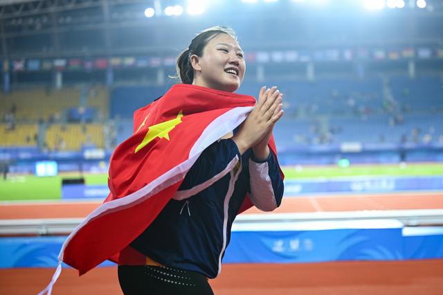 女子田径项目中，中国选手轻松夺魁